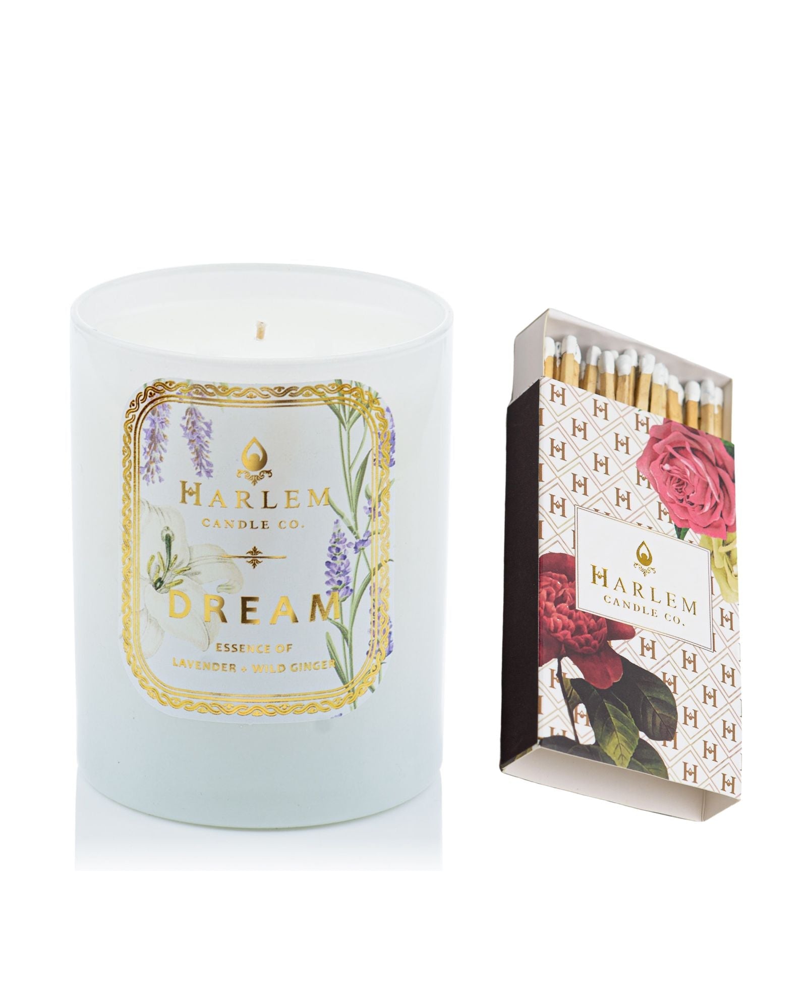 Dream a Little Dream Candle + Match Set