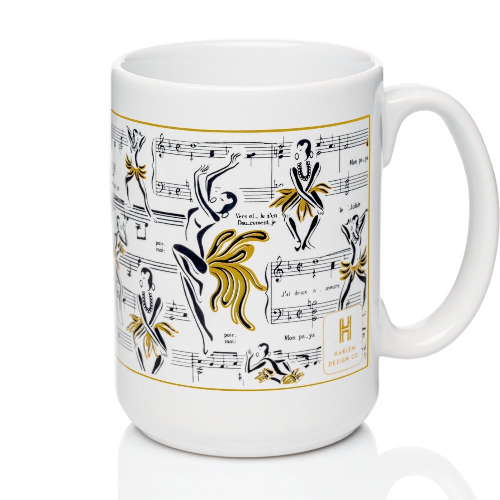 Josephine White & Gold Mug ($5 OFF)